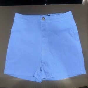 SWANK High Waist Blue Women's Shorts